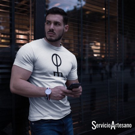 Camiseta Runa Amor Hombre | Símbolo Vikingo - Servicioartesano Camiseta Runa Amor Hombre | Símbolo Vikingo - Servicioartesano